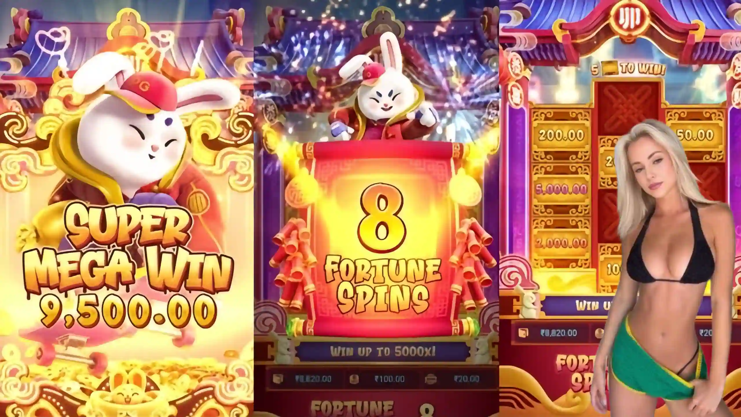 Wild Expansivo Fortune Rabbit kuromipg - Coelho Dourado que Expande